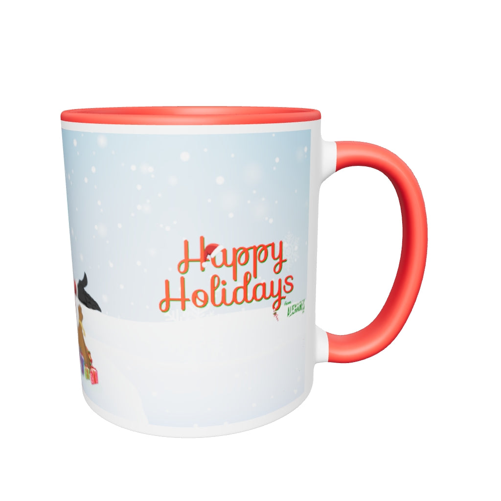 Happy Holidays mug from Alienaires Club